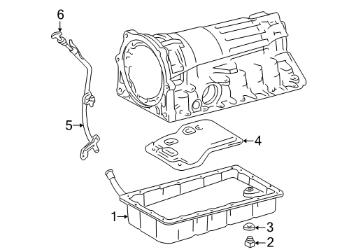 2005 Toyota Land Cruiser Automatic Transmission, Maintenance Diagram