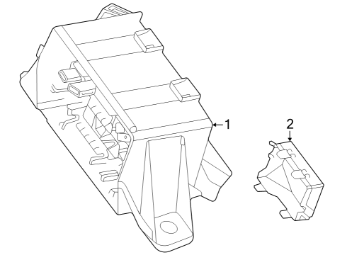 2021 Toyota Sienna Fuse & Relay Diagram 3 - Thumbnail