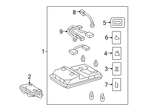 2010 Toyota 4Runner Stability Control Diagram