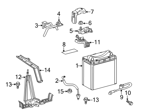 2011 Toyota Prius Battery Diagram 1 - Thumbnail