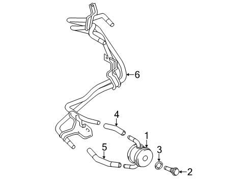 2016 Toyota 4Runner Engine Oil Cooler Diagram