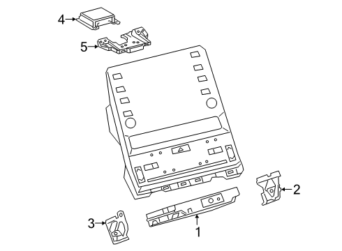 2019 Toyota Avalon Communication System Components Diagram