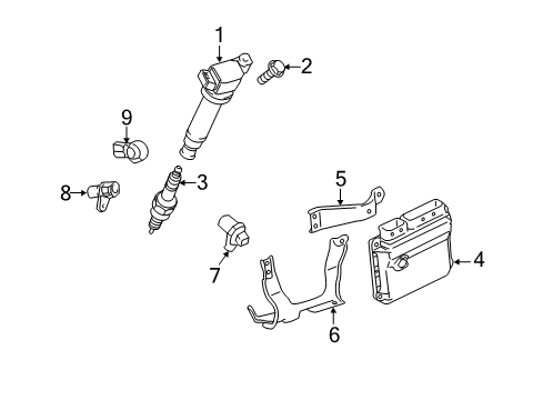 2011 Toyota Sienna Powertrain Control Diagram 1 - Thumbnail