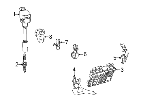 2022 Toyota Camry Ignition System Diagram 1 - Thumbnail