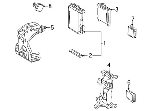 2021 Toyota Sienna Fuse & Relay Diagram 2 - Thumbnail