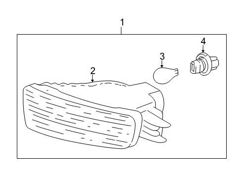 2002 Toyota Tacoma Signal Lamps Diagram 2 - Thumbnail