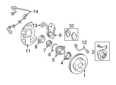 2006 Toyota 4Runner Anti-Lock Brakes Diagram 2 - Thumbnail