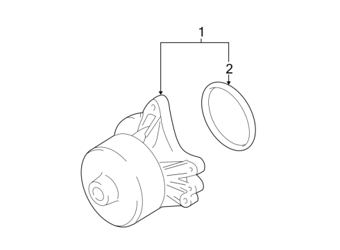 2008 Toyota Matrix Water Pump Diagram