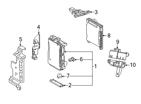 2022 Toyota Camry Fuse & Relay Diagram 6 - Thumbnail