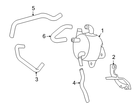 2007 Toyota RAV4 Trans Oil Cooler Diagram