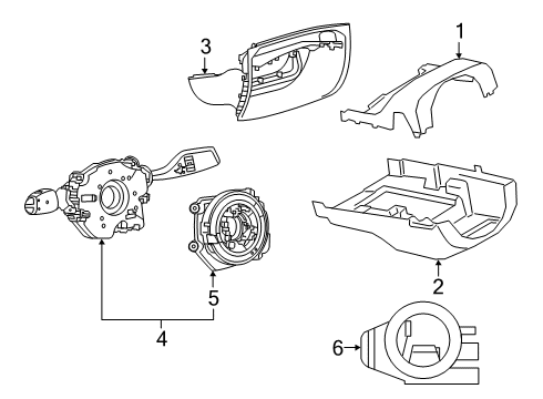 2022 Toyota GR Supra Anti-Theft Components Diagram