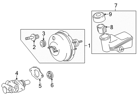 2005 Toyota Echo Dash Panel Components Diagram