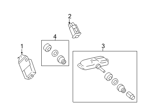 2014 Toyota Camry Tire Pressure Monitoring Diagram