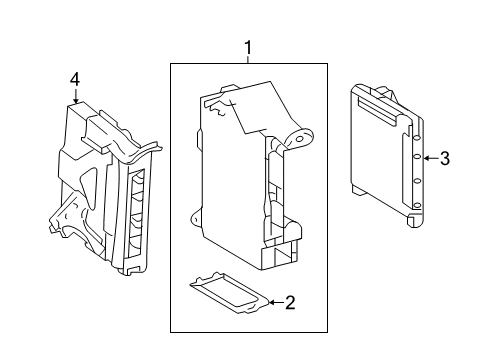 2014 Toyota Camry Electrical Components Diagram 1 - Thumbnail