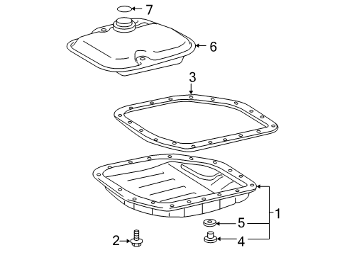 2012 Toyota Corolla Automatic Transmission, Maintenance Diagram