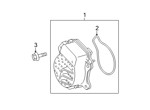 2013 Toyota Prius C Water Pump Diagram