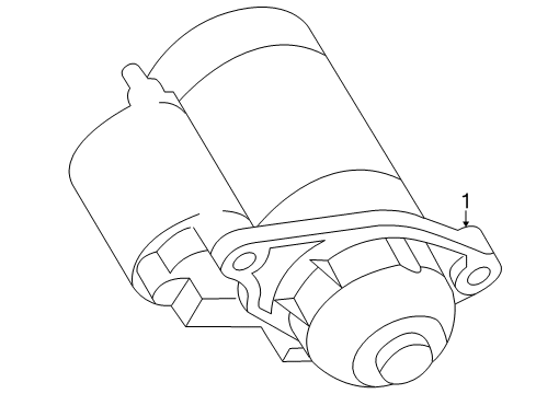 2002 Toyota Echo Starter, Electrical Diagram