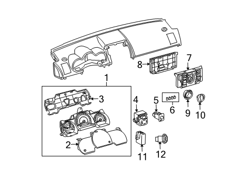 2006 Scion tC Computer Assy, Transponder Key Diagram for 89780-21010