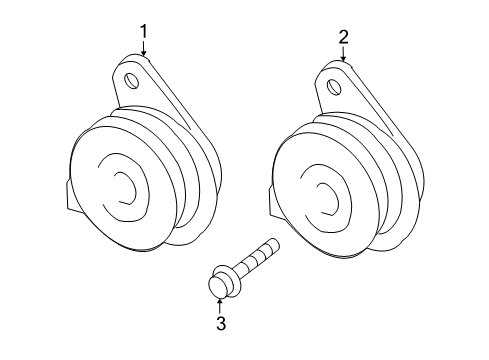 2008 Toyota Prius Horn Diagram