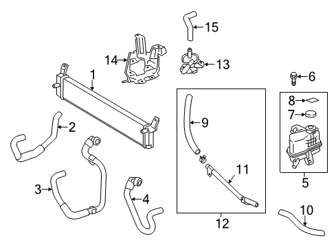 Hose, Inverter Cooling Diagram for G9236-06010