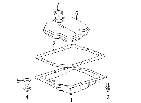 2009 Toyota RAV4 Automatic Transmission, Maintenance Diagram 1 - Thumbnail