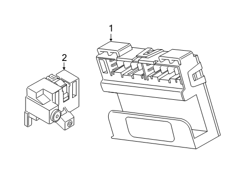 2021 Toyota GR Supra Electrical Components Diagram 3 - Thumbnail