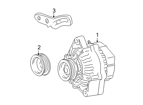 2004 Scion xB Alternator Diagram