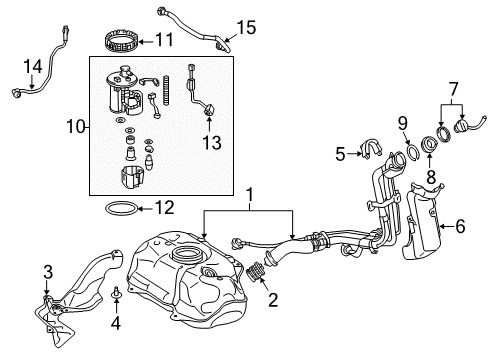 2013 Toyota Prius C Senders Diagram