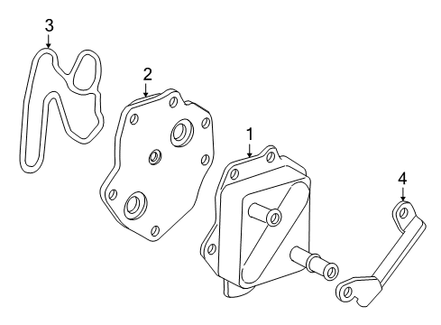 2008 Toyota Land Cruiser Oil Cooler Diagram