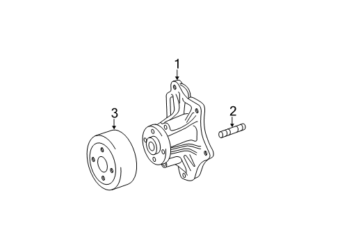 2008 Toyota Camry Water Pump Diagram