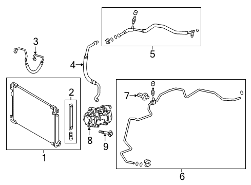 2018 Toyota Prius Switches & Sensors Diagram