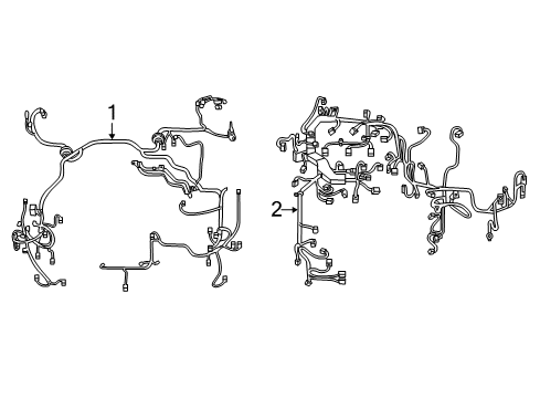 2011 Toyota Avalon Wire, Engine Room Main Diagram for 82111-07730