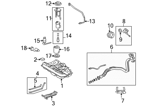 2008 Toyota Camry Fuel Injection Diagram 4 - Thumbnail