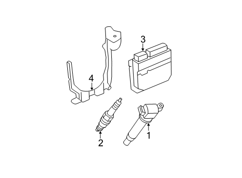 2008 Toyota Camry Ignition System Diagram 1 - Thumbnail