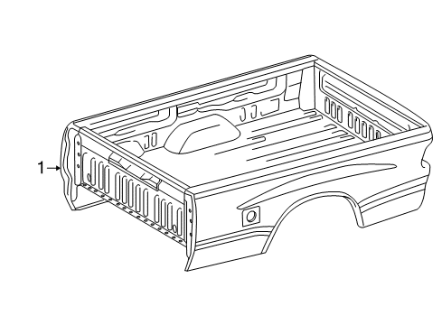 2008 Toyota Tundra Box Assembly Diagram