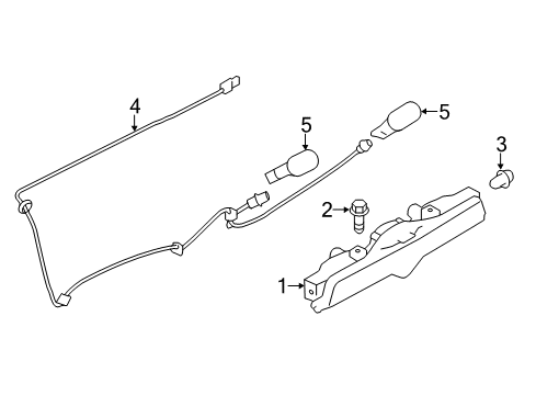 2016 Scion FR-S Backup Lamps Diagram