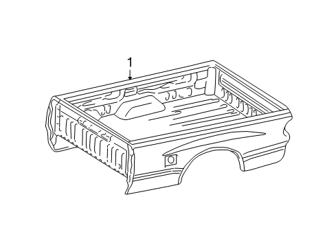 2000 Toyota Tundra Box Assembly Diagram