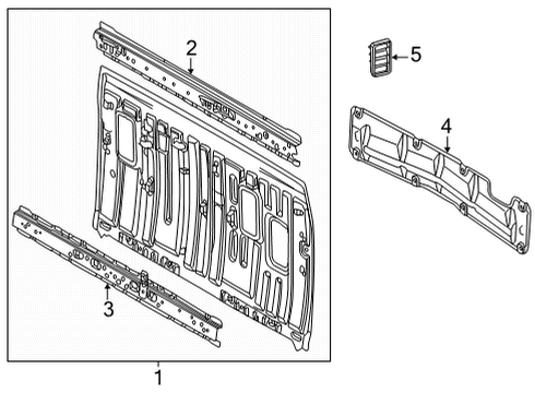 2023 Toyota Tundra Back Panel Diagram 2 - Thumbnail