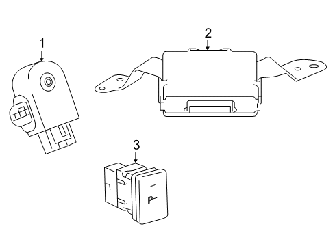 2011 Toyota Land Cruiser Parking Aid Diagram 2 - Thumbnail