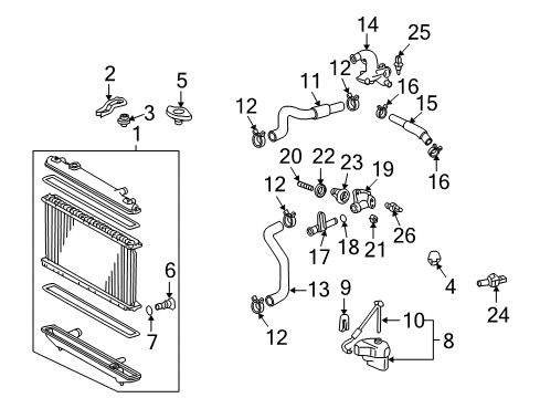 2001 Toyota Highlander Powertrain Control Diagram 1 - Thumbnail