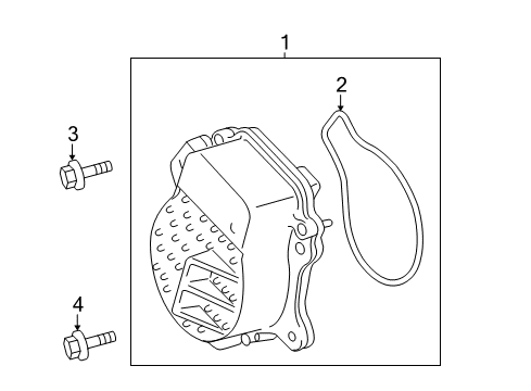 2015 Toyota Prius V Water Pump Diagram