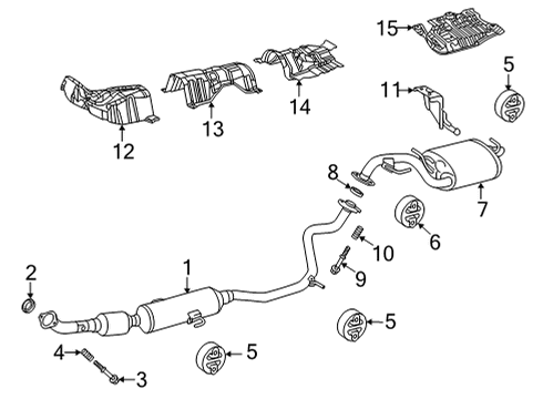 2022 Toyota Corolla Cross INSULATOR, FR FLOOR Diagram for 58152-0A020