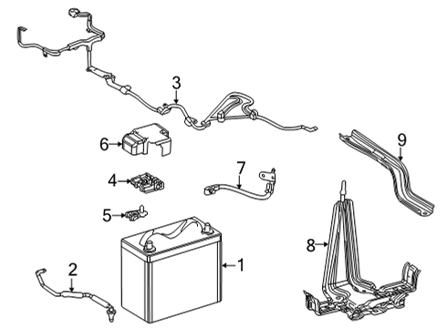 2017 Toyota Mirai Battery Diagram 1 - Thumbnail