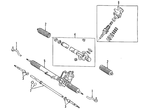 1994 Toyota Supra Power Steering System & Speed Sensitive Steering Diagram 1 - Thumbnail