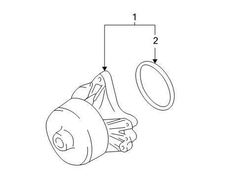 2005 Toyota Corolla Water Pump Diagram