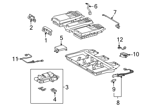 2010 Toyota Highlander Battery Diagram 3 - Thumbnail