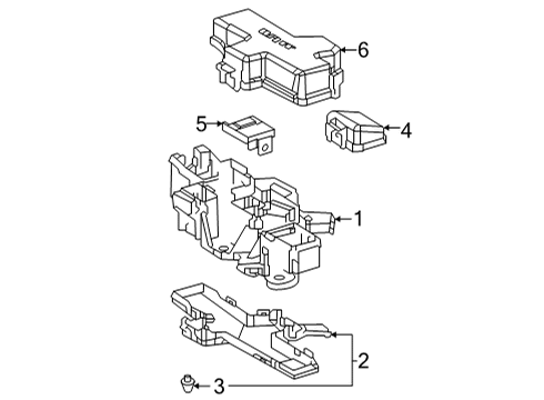 2021 Toyota Venza Block Assembly, Engine R Diagram for 82740-42070