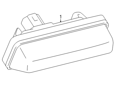 2019 Toyota Mirai License Lamps Diagram