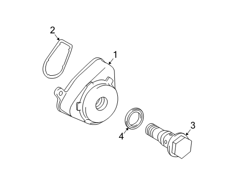 2013 Toyota Highlander Oil Cooler Diagram