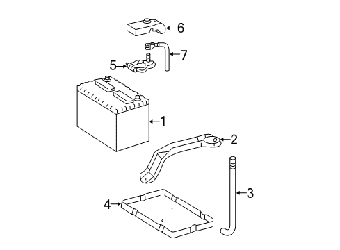 2014 Toyota Camry Battery Diagram